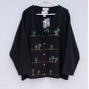 Casual Living Embroidered Ladies 3X 2 pc. Tank with Jacket